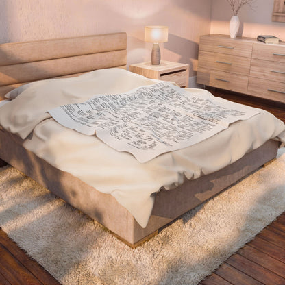 Velveteen Plush Blanket