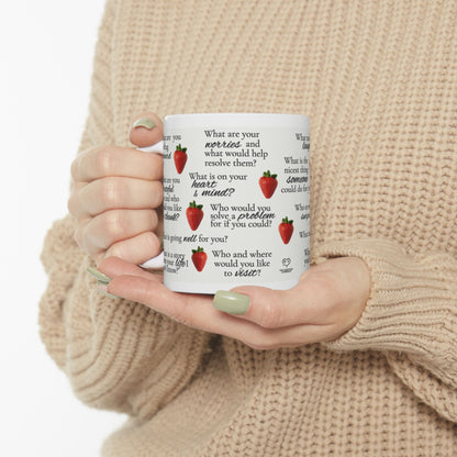 I LOVE YOU BERRY MUCH Get Close Stay Close Conversation Mug (11oz, 15oz)