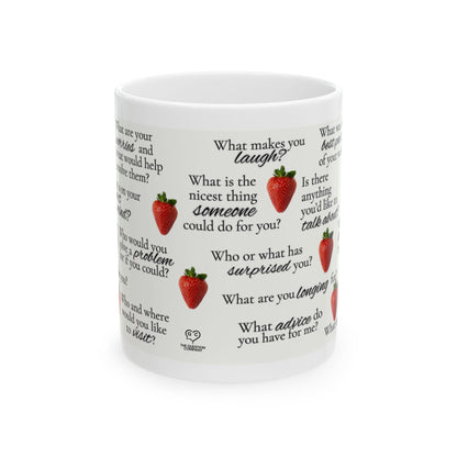 I LOVE YOU BERRY MUCH Get Close Stay Close Conversation Mug (11oz, 15oz)
