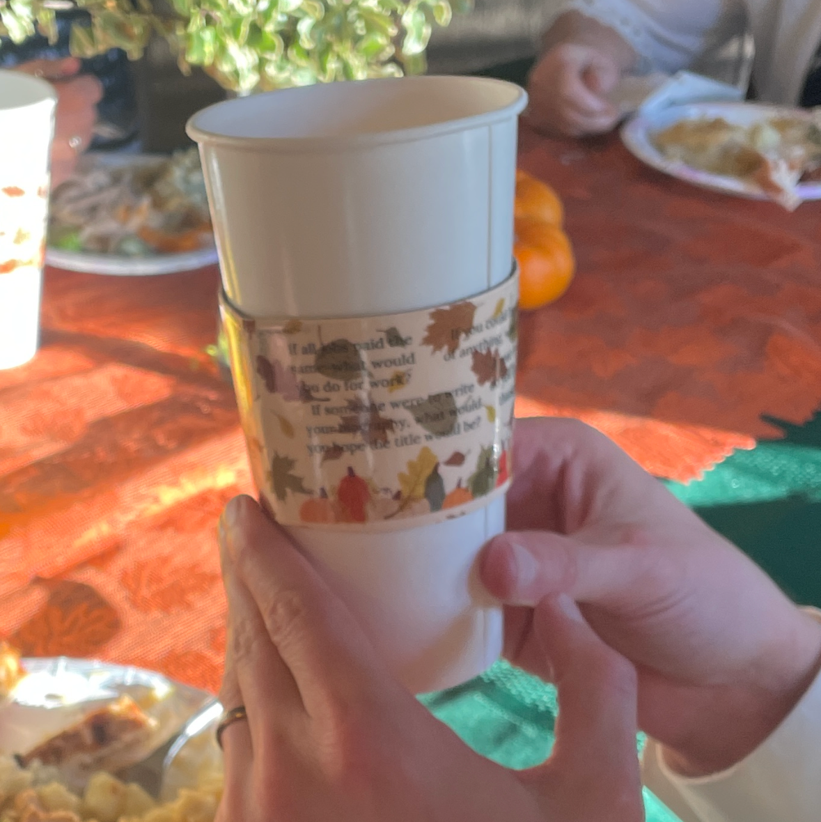 Fall Question Sleeves