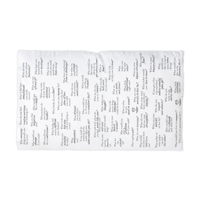 Pillowcase — Questions to Strengthen Relationships-Microfiber Pillowcase