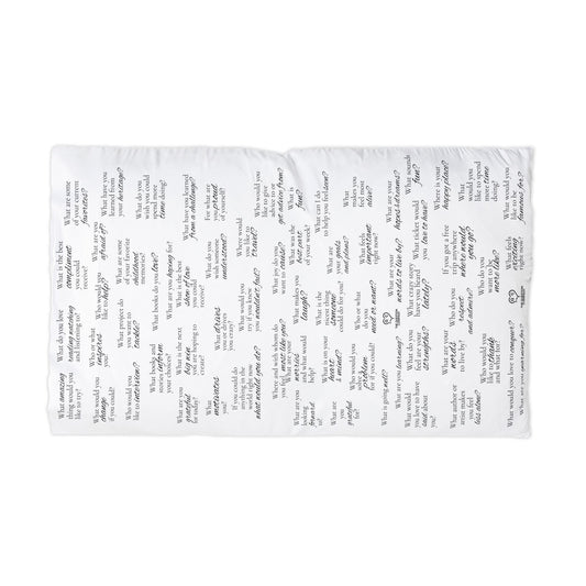 Pillowcase — Questions to Strengthen Relationships-Microfiber Pillowcase