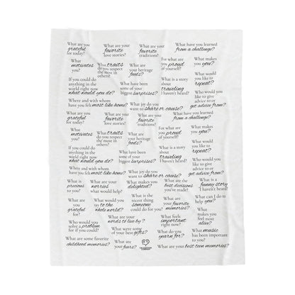 Legacy Lap Quilt— 35+ Prompts to capture stories and create meaningful conversation